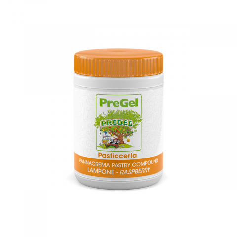 Paste Concentrate Aromatizante - Pasta Aromatizare Cofetarie Pannacrema Zmeura PreGel, 1.1 kg