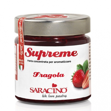 Paste Concentrate Aromatizante - Pasta concentrata de Capsuni, 200g, Saracino