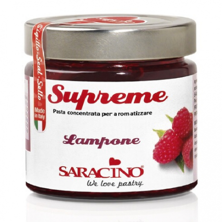 Paste Concentrate Aromatizante - Pasta concentrata de Zmeura, 200g, Saracino