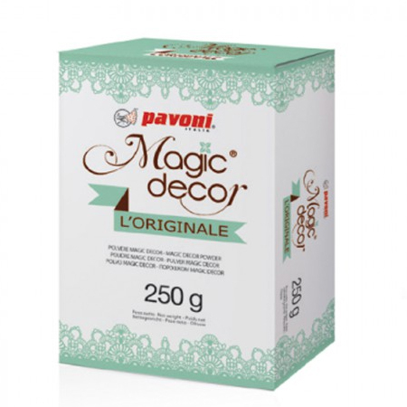 Pasta dantela - Pasta Dantela Magic Decor Alba - Premix Pudra, 250 gr