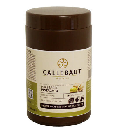 Paste Concentrate Aromatizante - Pasta de Fistic 100%, Pure Pistachio Paste, Callebaut, 1 Kg