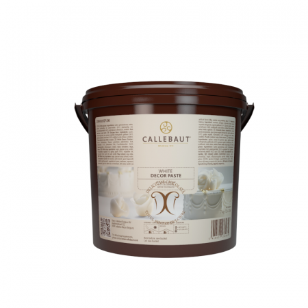 Pasta de zahar de acoperit si decoruri - Pasta de Zahar Alba, Acoperire si Decoruri, 7 kg, Callebaut