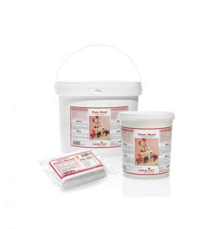 Oferta Cantitate - Pasta modelatoare Alb, Saracino, 5 kg