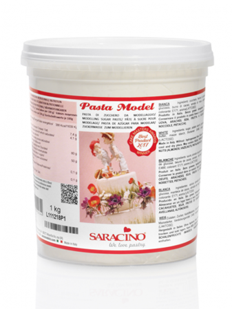 Oferta Cantitate - Pasta modelatoare Alb, Saracino, 1 kg