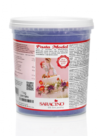 Oferta Cantitate - Pasta modelatoare Lila Mov, Saracino, 1 kg