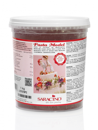 Oferta Cantitate - Pasta modelatoare Maro, Saracino, 1 kg