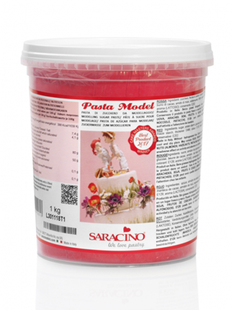 Oferta Cantitate - Pasta modelatoare Rosu, Saracino, 1 kg