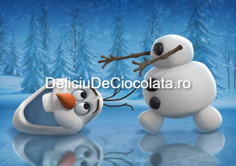 Desene Animate - Pasta Zahar imprimata Frozen Model 1, A4
