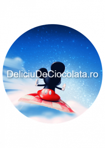 Desene Animate - Pasta Zahar imprimata Mickey Mouse Model 2, Ø 20 cm