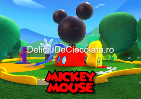 Desene Animate - Pasta Zahar imprimata Mickey Mouse Model 3, A4