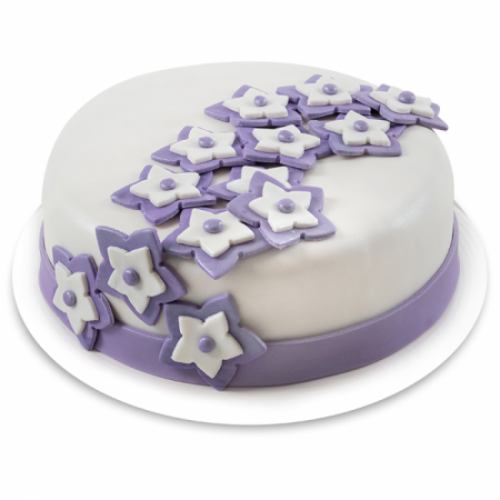 Pasta de zahar de acoperit si decoruri - Pasta zahar Violet, Acoperire si Decoruri, Azo Free, 1 Kg, Modecor