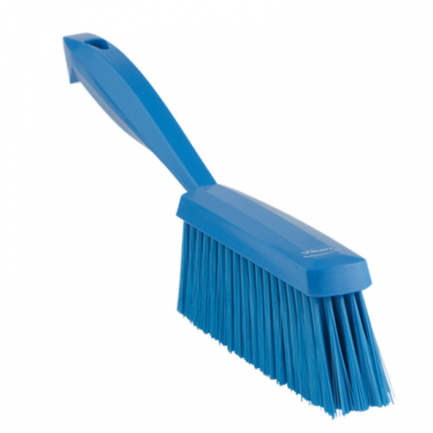 Brutarie, Patiserie - Ustensile - Perie cu Maner si Fire Sintetice Moi, Albastru, 33 x 3.5 cm