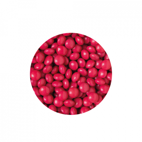 Perle Aplatizate Ciocolata Rosu Ø 10 mm, 1 kg [2]