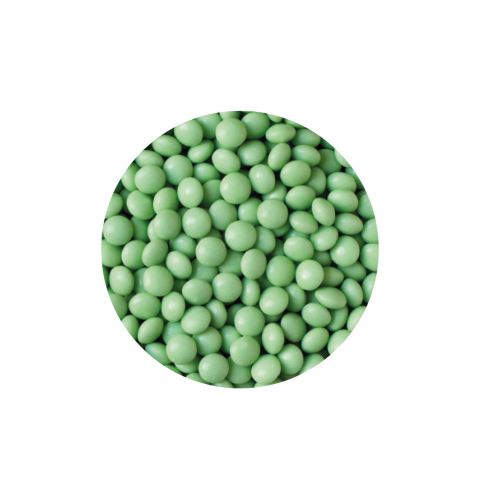 Perle Aplatizate Ciocolata Verde Ø 10 mm, 80 gr [3]