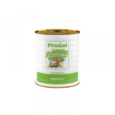 Paste Concentrate Aromatizante - Piure cu Bucati Mari Fructe Inghetata/Sorbeto Verafrutta Ananas PreGel, 1.5 kg
