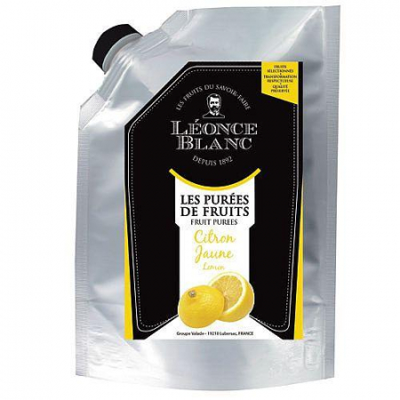 Piure Fructe, Siropuri - Piure Pasteurizat de Lamaie 1 kg Leonce Blanc