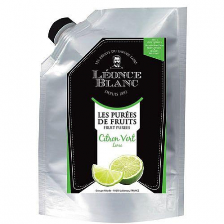 Piure Fructe, Siropuri - Piure Pasteurizat de Lime 1 kg Leonce Blanc