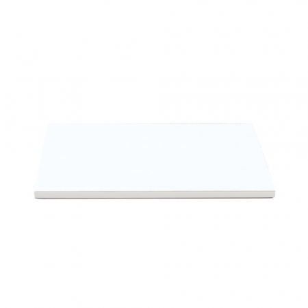 Accesorii Tort, Candy Bar, Bufet - Platou Tort Deptunghi Alb Satinat, 40 x 30 x H 1.2 cm