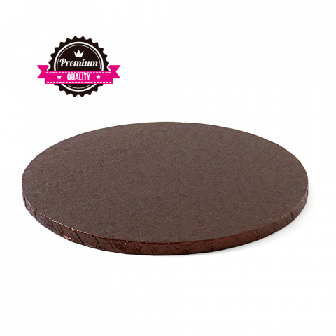 Accesorii Tort, Candy Bar, Bufet - Platou Tort Rotund Maro, Ø 35 x H 1.2 cm