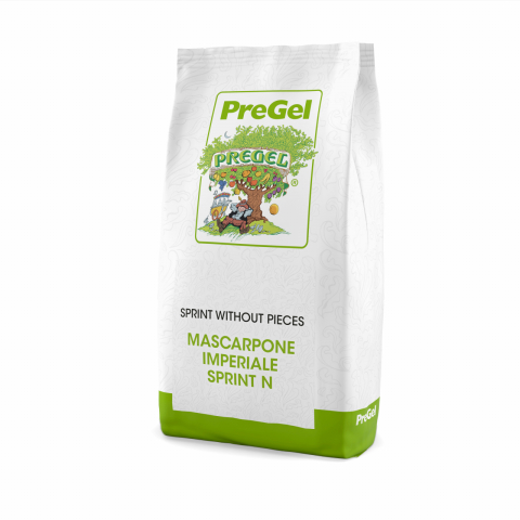Materii Prime, Ingrediente - Premix Inghetata Artizanala/Soft, Preparare la Rece, SPRINT Mascarpone Imperiale PreGel, 1 kg