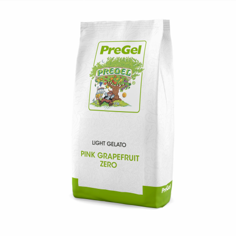Materii Prime, Ingrediente - Premix Inghetata cu Stevie Pregel GREPFRUT ROZ ZERO SPRINT, 1.32 kg