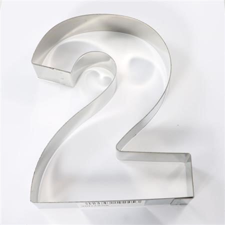 Cofetarie - Ustensile - Rama Inox Cifra 2, 30.1x24xH4 cm