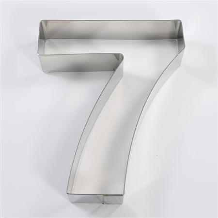 Cofetarie - Ustensile - Rama Inox Cifra 7, 30.5x23.3xH4 cm