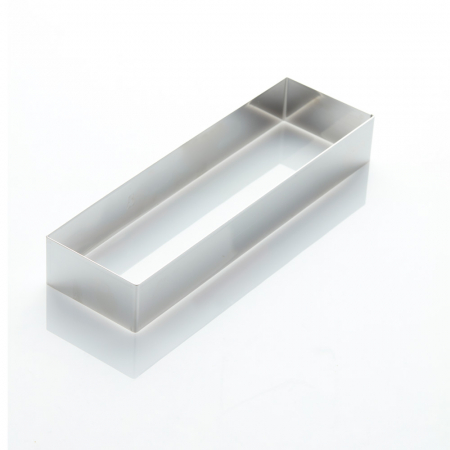 Cofetarie - Ustensile - Rama Inox Dreptunghi 27 x 8 x H 4 cm