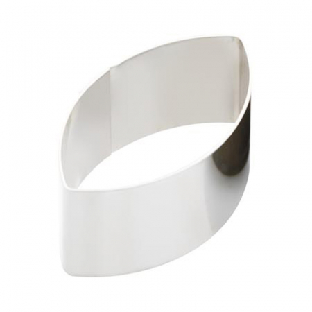 Cofetarie - Ustensile - Rama Inox Elipsa 15 x 8 x H 4 cm