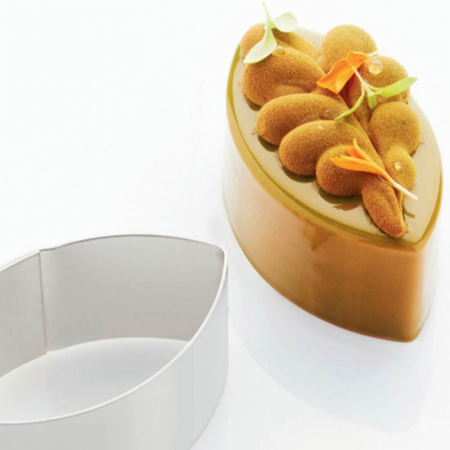 Cofetarie - Ustensile - Rama Inox Elipsa 22 x 12 x H 4 cm