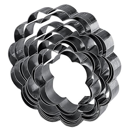 Cofetarie - Ustensile - Rama Inox Floare Ø28xH5 cm