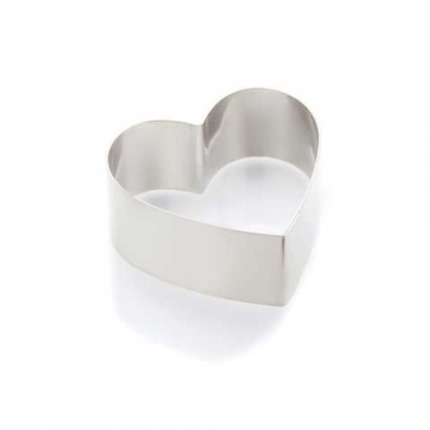 Cofetarie - Ustensile - Rama Inox Inima 7.4 x 7 x H 5 cm