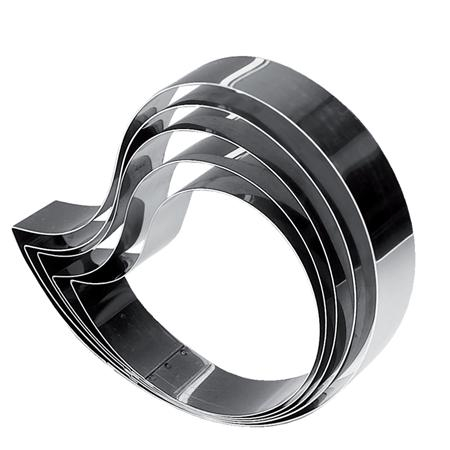 Rama Inox Lacrima 25.5x19.3xH5 cm Cofetarie - Ustensile - Rama Inox Lacrima 25.5x19.3xH5 cm