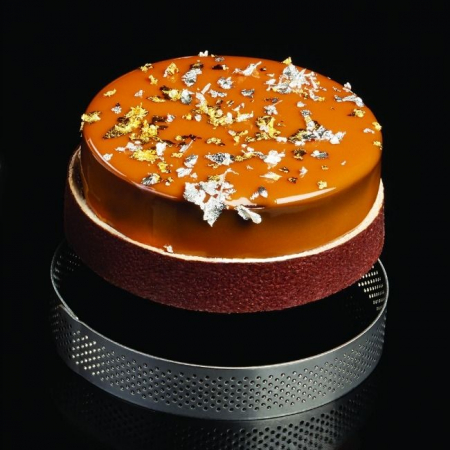 Rame Microforate Tarte - Rama Inox Microforata Tarte Rotunde, Ø4xH2 cm