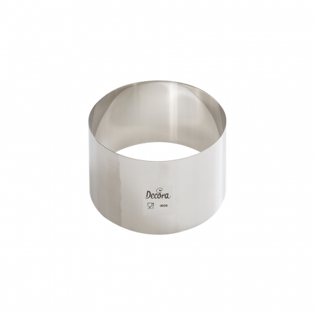 Cofetarie - Ustensile - Rama inox rotunda Ø 7 x H 6 cm