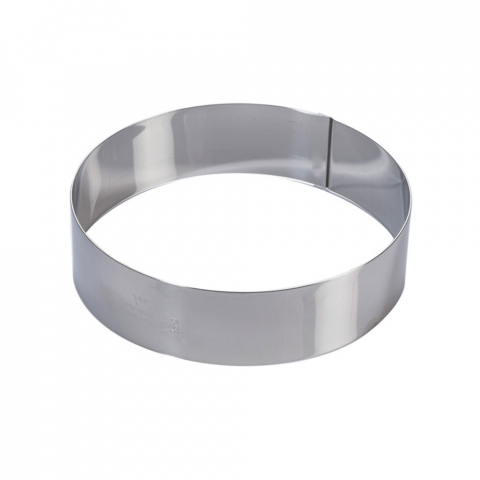 Cofetarie - Ustensile - Rama Inox Rotunda Ø 18 x H5 cm, Martellato