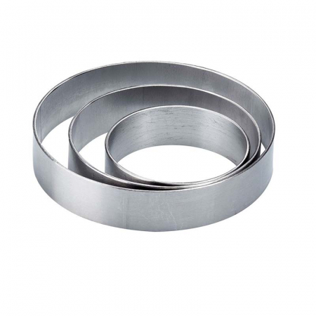 Cofetarie - Ustensile - Rama Inox Rotunda Ø 6 x H 2 cm