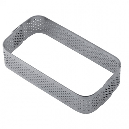 Rame Microforate Tarte - Rama Microforata Tarte Dreptughi Colturi Rotunjite, 8.8x4.6xH2 cm