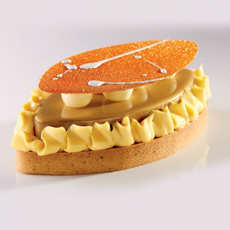 Cofetarie - Ustensile - Rama Microforata Tarte Elipsa, 21x11.5xH3.5 cm