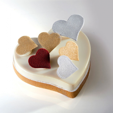 Rame Microforate Tarte - Rama Microforata Tarte Inima, 16x15xH2 cm