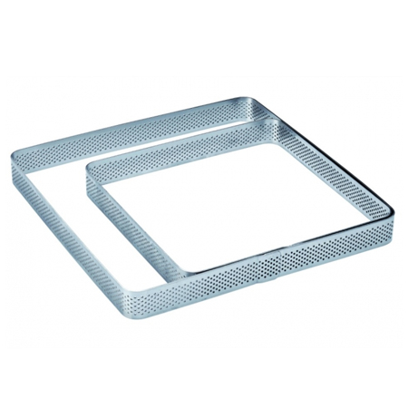 Rame Microforate Tarte - Rama Microforata Tarte Patrate Colturi Rotunjite, 15x15xH2 cm