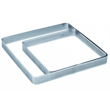 Rame Microforate Tarte - Rama Microforata Tarte Patrate Colturi Rotunjite, 19x19xH2 cm