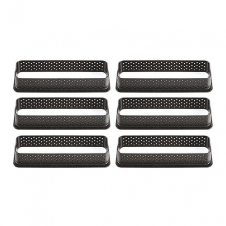 Rame Termoplastic Microforate 12 x 3.5 x h 2 cm, Dreptunghiulare, Set 6 buc [4]