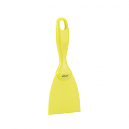 Brutarie, Patiserie - Ustensile - Rascheta cu Maner Material Plastic Rigid Galben, 7.5 x H 21 cm