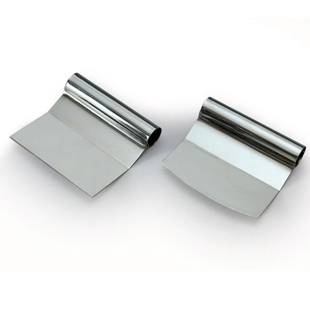 Brutarie, Patiserie - Ustensile - Rascheta Inox cu Maner Rotund, L 12 x H 11 cm