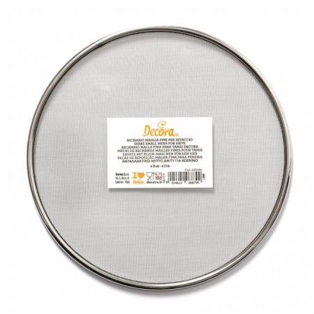 Brutarie, Patiserie - Ustensile - Retea Inox ganulatie Mare pentru Sita Interschimbabila, Ø 18 cm