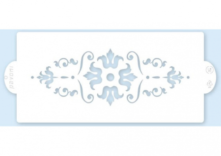 Sabloane Decor - Sablon Plastic Lateral Decor Clasic, 26 x 12.5 cm