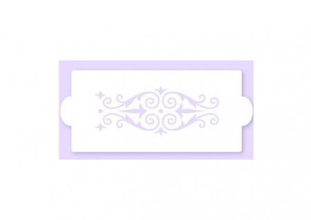 Sabloane Decor - Sablon Plastic Lateral Decor Clasic, 26 x 12.5 cm