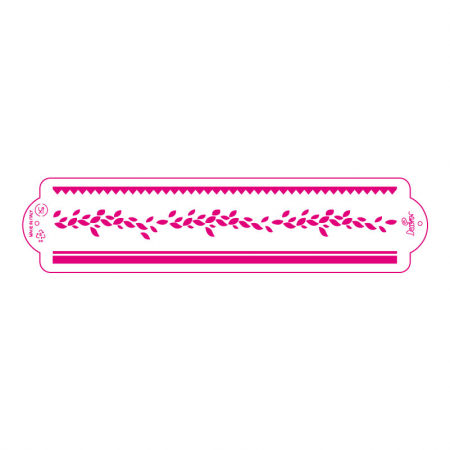 Sabloane Decor - Sablon Plastic Lateral Decor Laureat, 30 x 7 cm
