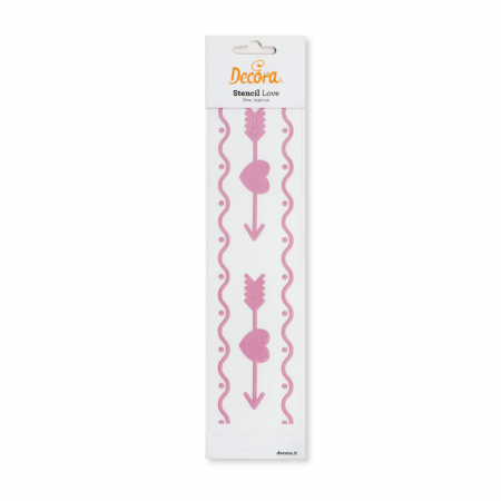 Sablon Plastic Lateral Decor Love, 30 x 7 cm [2]